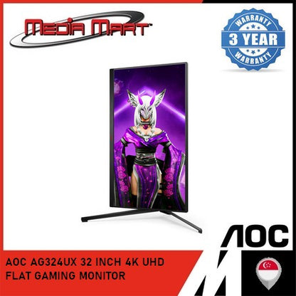 AOC AG324UX 32 INCH 4K UHD FLAT GAMING MONITOR