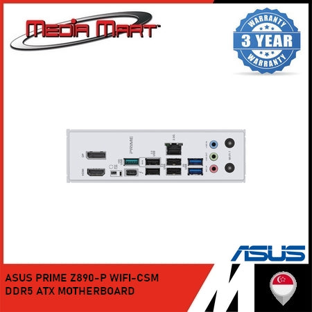 ASUS PRIME Z890-P WIFI-CSM GAMING ATX MOTHERBOARD