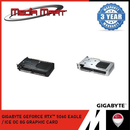 GIGABYTE GEFORCE RTX 5060 EAGLE / ICE OC 8G GDDR7 GRAPHIC CARD