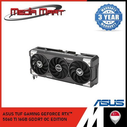 ASUS TUF GAMING RTX 5060Ti 16GB GDDR7 OC EDITION GRAPHIC CARD