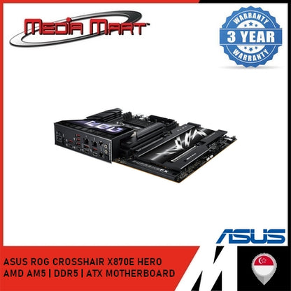 ASUS ROG CROSSHAIR X870E HERO ATX MOTHERBOARD