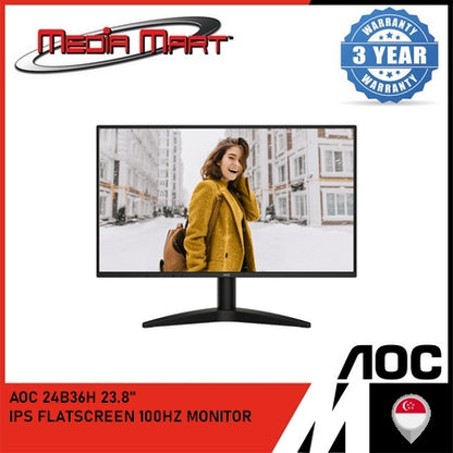 AOC 24B36H FLATSCREEN FHHD 1100HZ MONITOR