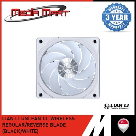 LIAN LI UNI FAN CL WIRELESS REGULAR/REVERSE BLADE (BLACK/WHITE)