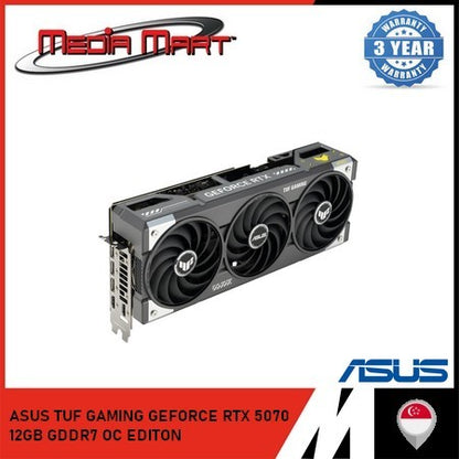 ASUS TUF GAMING GEFORCE RTX 5070 12GB GDDR7 OC EDITION GRAPHIC CARD