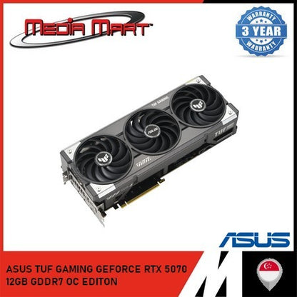 ASUS TUF GAMING GEFORCE RTX 5070 12GB GDDR7 OC EDITION GRAPHIC CARD